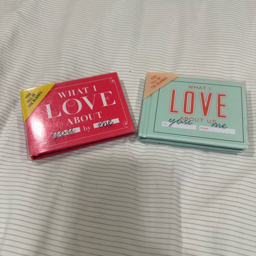 Set of Two 'What I Love About' Books
